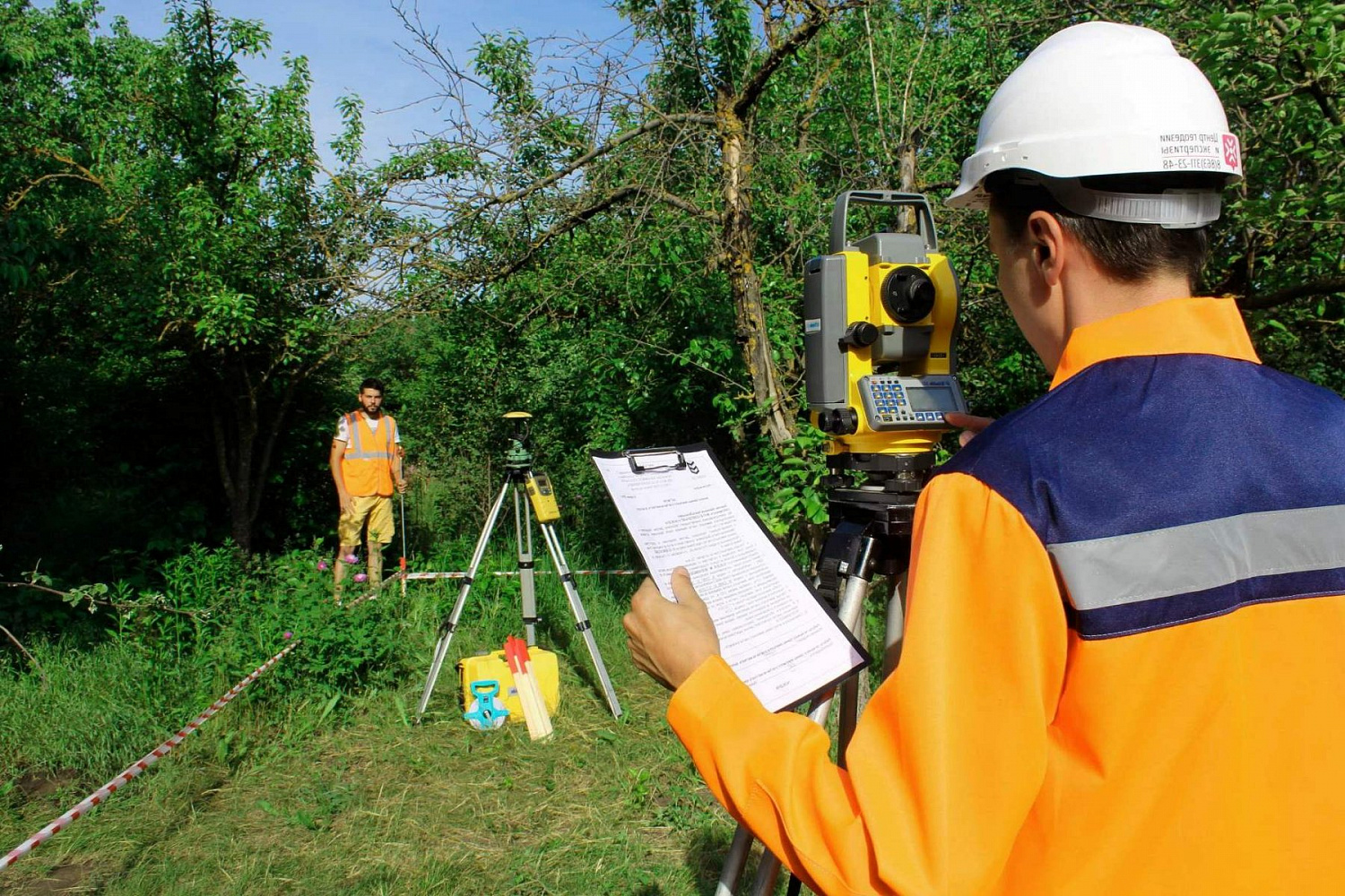 Топографическая съемка линейных объектов